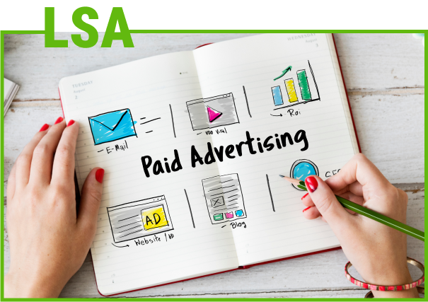 Lume Leads for Contractors | Notebook with steps of Paid Advertising